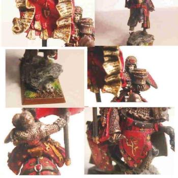 Mounted Wight Lord Standard Bearer, Vampire by Matze 1990
