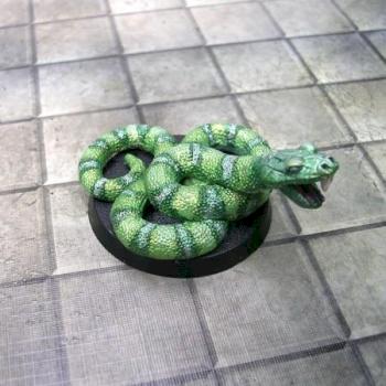 Giant Snake by heirodule