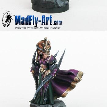 Vanvyssah, Lust Elves General by MadFlyArtStudio