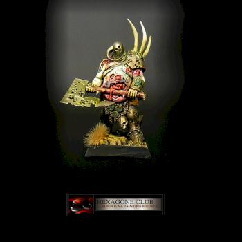 Warhammer Champion of Nurgle. by Hexagone Club
