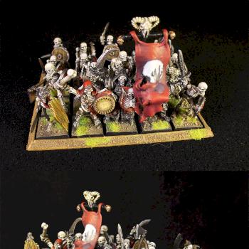 vampire counts undead skeletons by vonpainter