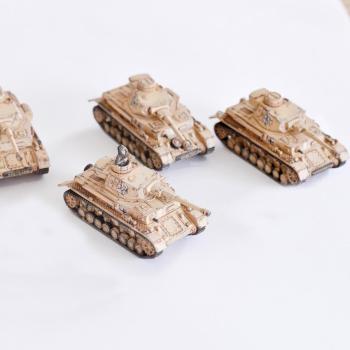 Flames of war 15 mm DAK PANZER IV H by Nopaintnogame