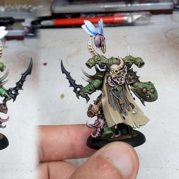Death Guard Plague Marine Champion by VinZ