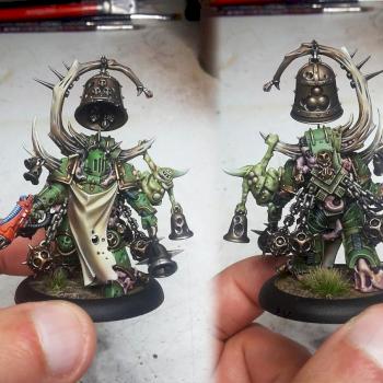 Death Guard Noxious Blightbringer by VinZ