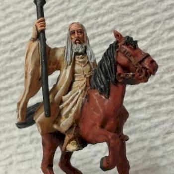 Saruman on Horse by jdizzy001