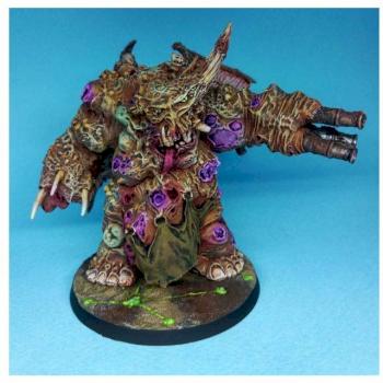 Nurgle deamon prince with wings//conversion by Michael_Wow