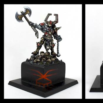 Khorne Aspiring Deathbringer by dosflechas