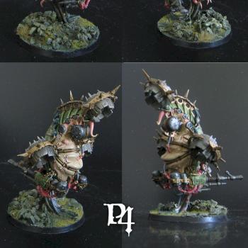 Dark Imperium - Nurgle Foetid Bloat-drone by P4Painting