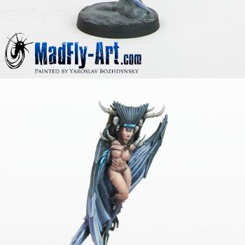 Xarsiss, Harpie Queen by MadFlyArtStudio