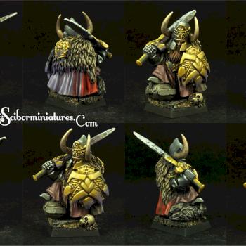 Evil Dwarf Warrior by Scibor