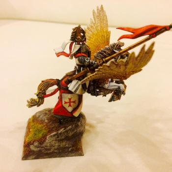 Crusade Pegasus Bretonnia by Varyaron