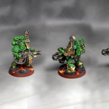 Space Marine with granade launcher by mick122