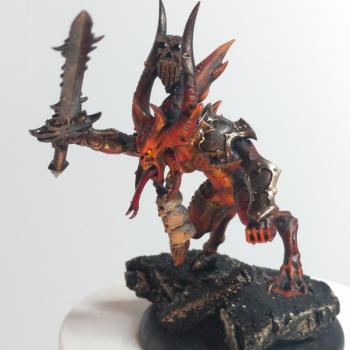 Herald of Khorne by smegma_crunch