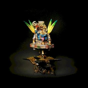 Warhammer Tetto'Eko Priest-Mage Slann. by Hexagone Club