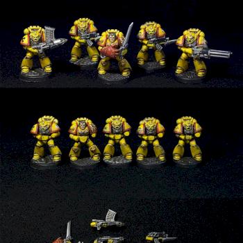 space crusade marines by vonpainter