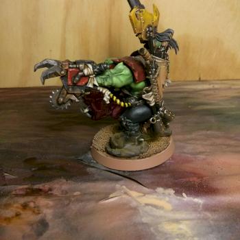 Ork Warboss by Frostfang