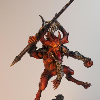 Herald of Khorne by smegma_crunch