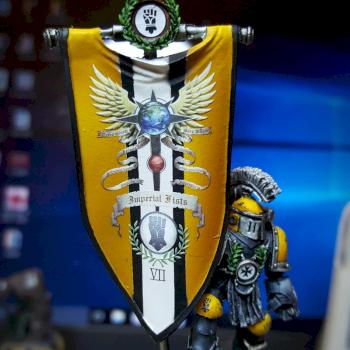 Imperial Fists Legion Herald by stray_fox