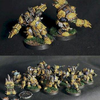 Blood Bowl Orc Team by AD 11