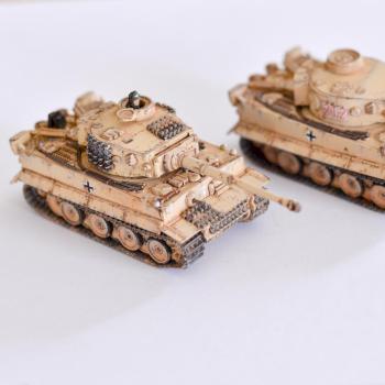 Flames of war 15 mm DAK TIGERS by Nopaintnogame