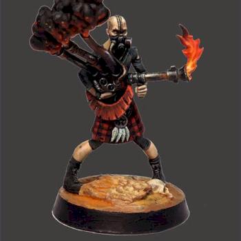 Punkapocalyptic – Black Blood Children Flamethrower by Bad Roll Games