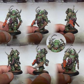 Death Guard Plague Marine #1 by VinZ
