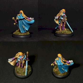 Shaedra, Female Paladin by belminiart