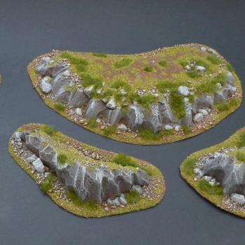 Rocky hills / Terrain scenery by Helsid