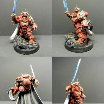 Blood Angels Primaris Captain by Krocik