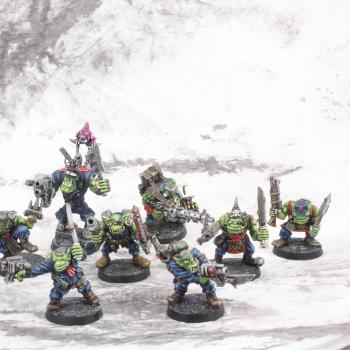 Blood Axe kill team by Giustiniani