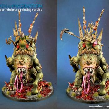 Nurgle Monster by DEN of IMAGINATION