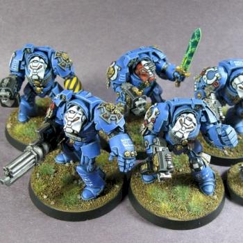 Ultramarines terminators by mikecarrero