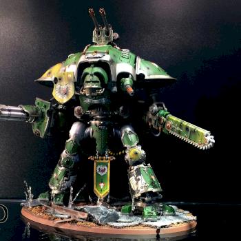 Imperial Knight Warden Cadmus by Rastapaint_studio by rastapaint