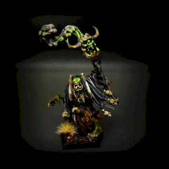 Warhammer Orc Shaman. by Hexagone Club