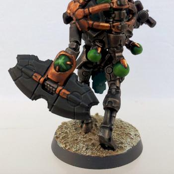 Necron Triarch Praetorian by pig of sparta