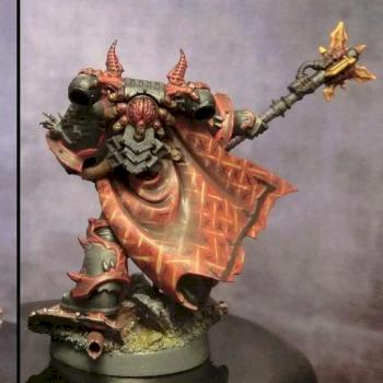 Chosen Chaos Space Marine with Powermaul by Prometheus
