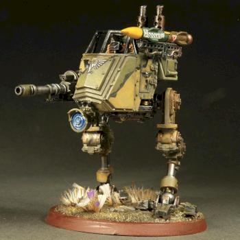 Imperial Guard Sentinel. Customised and modified version of Catachan walker. by Finecraftpoland