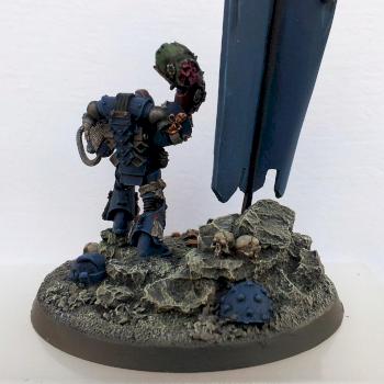 Warhammer 40,000 25th Anniversary Crimson Fist by pig of sparta