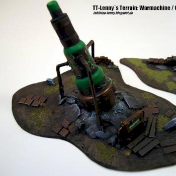 WARMACHINE TERRAIN: CRYX POWER GENERATOR by Tabletop-Lenny