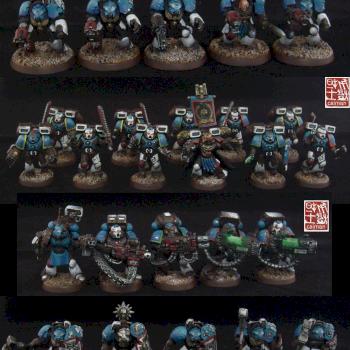 Space marines army by caiman