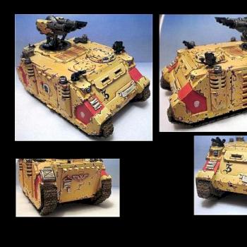 Imperial fists razorback by Achosyte