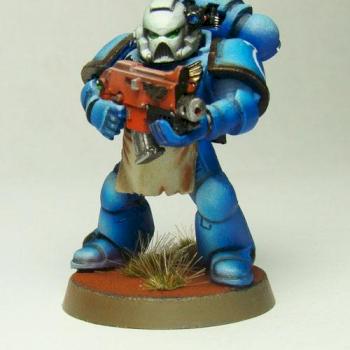 ultramarines veteran by Kerinor