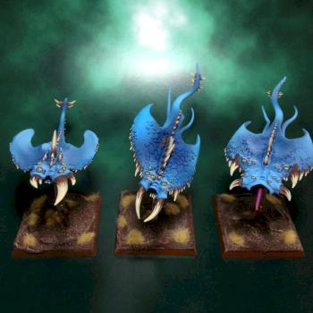 Aulladores Tzeentch by elinhir