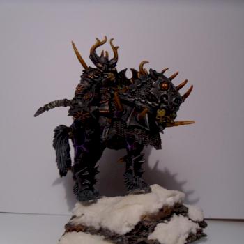 Chaos Lord on Daemonic Steed by pitboy2710