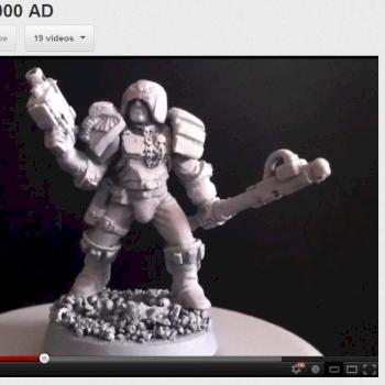 Judge Dredd 40.000 AD (Necromunda Adeptus Arbite) by trenchfoot
