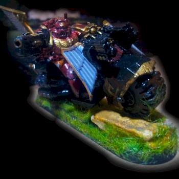 Dark V - Ravenwing Space Marine Bike by Neo_Trix