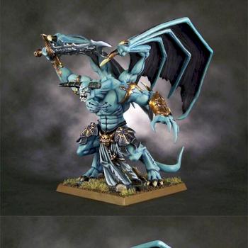 Daemon Prince Of Tzeentch by tousgeo