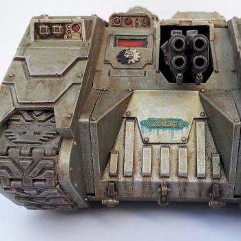 Land Raider Infernus by pig of sparta
