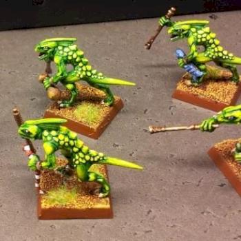 Poison skinks by Karokk