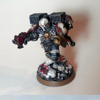 Blood Ravens Chaplain by Razyel